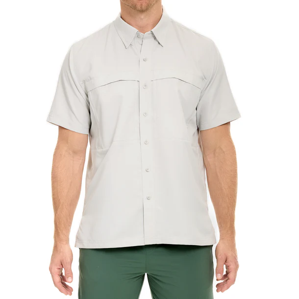 Explorer MicroFiber Short Sleeve Shirt - Glacier